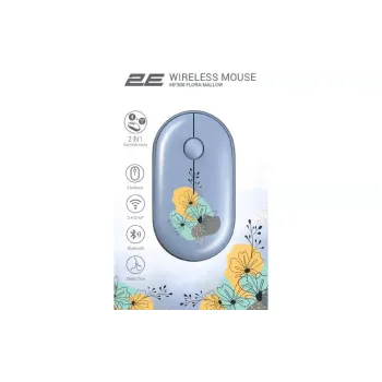 Mouse 2E  Blue MF300 (2E-MF300WFLORABL)