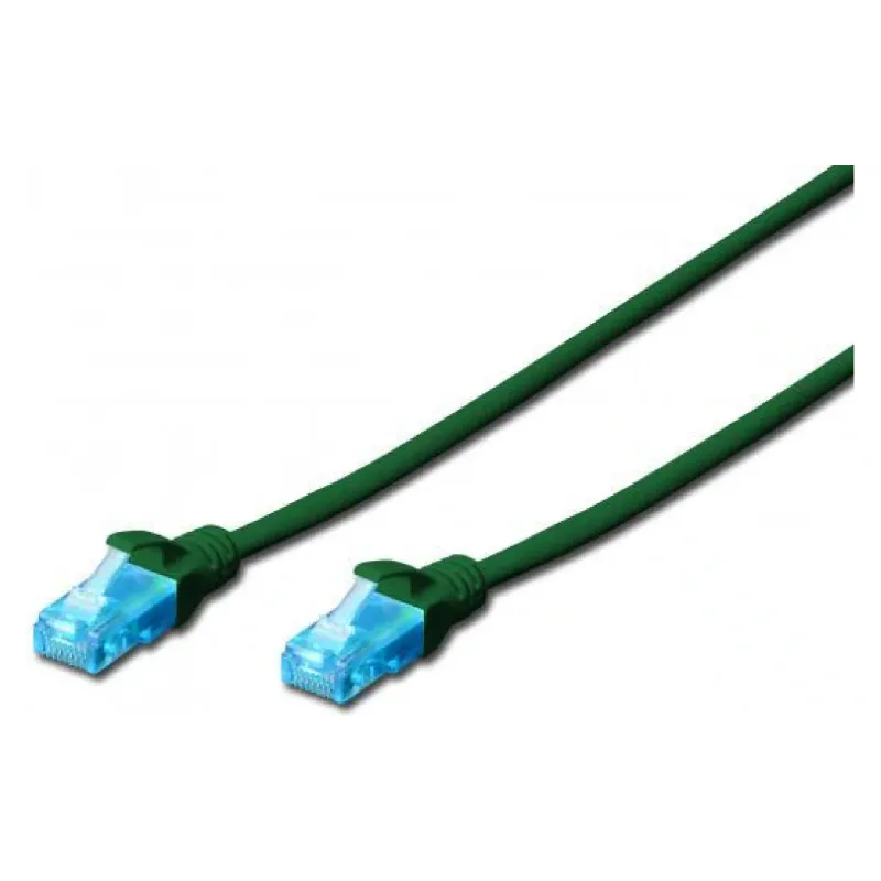 Patchkabel 2E, Green (2E-PC5ECU-0.50LSZH-GRN)