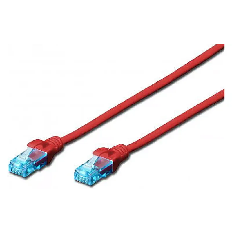 Patch kabel 2E, Red (2E-PC5ECU-0.50LSZH-RED)
