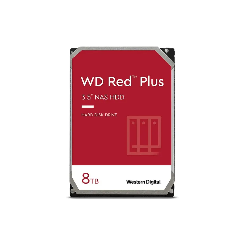 Накопичувач HDD WD (WD80EFPX), SATA, 3.5"