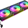 Ventilator ohišja Gamemax, Black (FN12A-S3I)