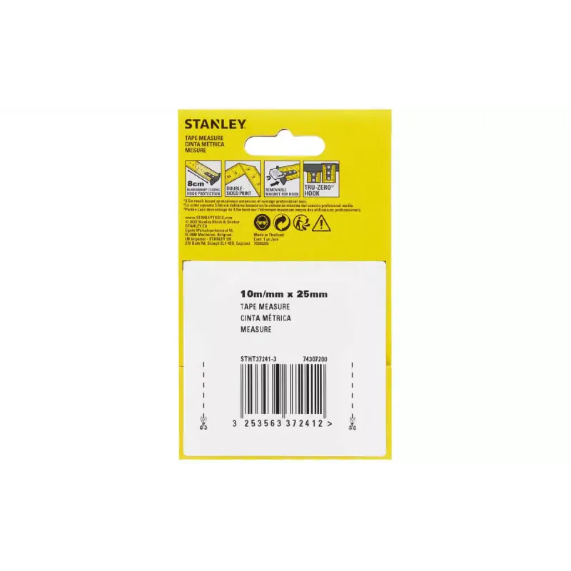 Рулетка Stanley Control-Lock (STHT37240-3)