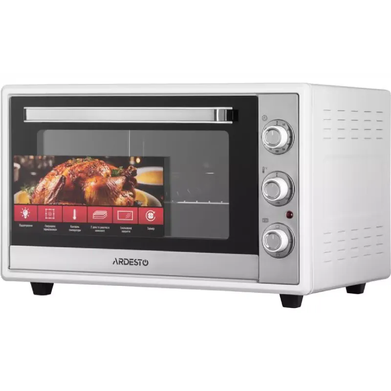 Електрическа пещ Ardesto, White (MEO-F60W)