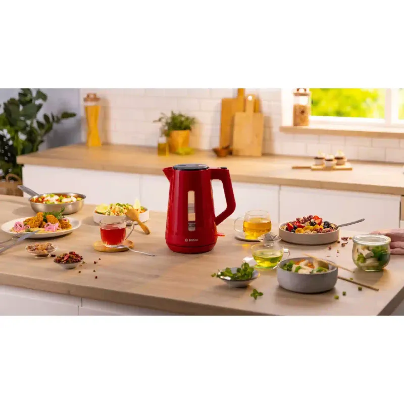 Електрочайник Bosch (TWK1M124), 1700 мл, Black