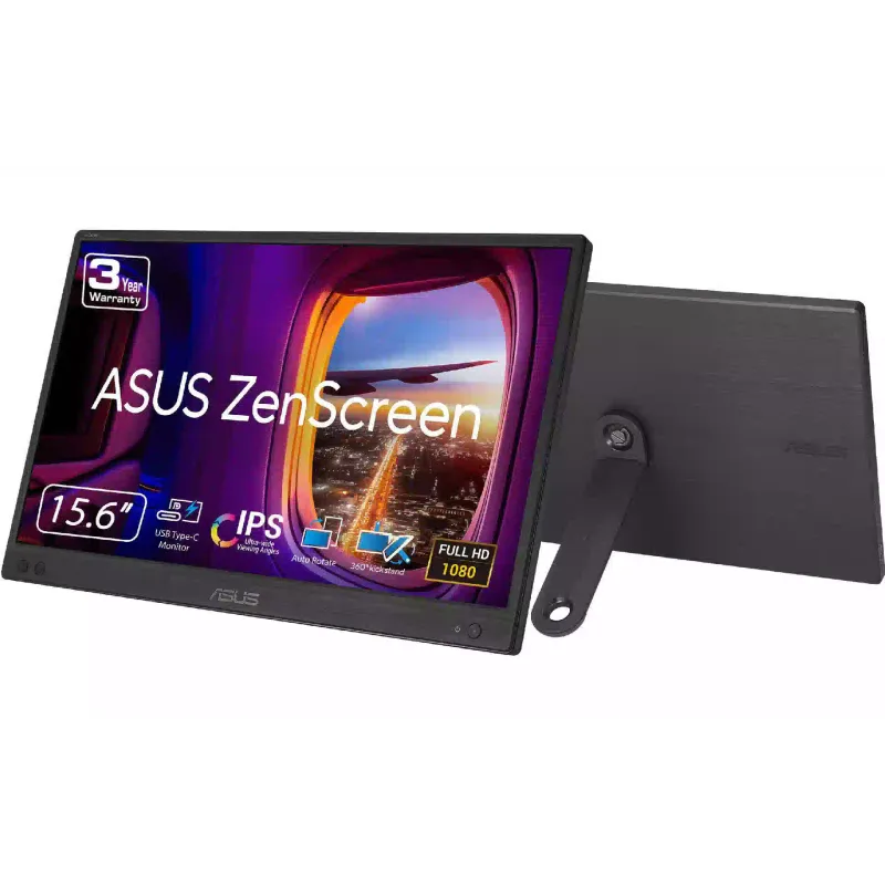 شاشة Asus ZenScreen MB166CR (90LM07D3-B03170)
