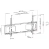 Fali tartó monitorhoz Itech (PLB-2B)