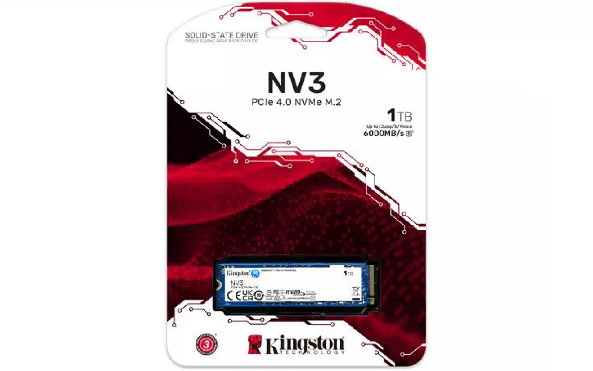 SSD-Speicher Kingston (SNV3S/1000G) SSD-Speicher Kingston (SNV3S/1000G)