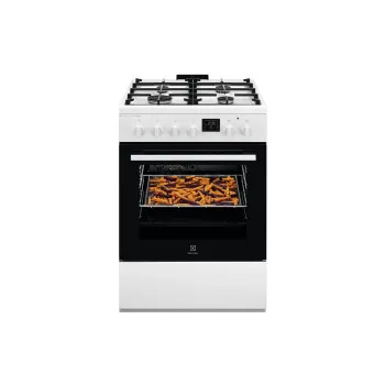 Плита комбинированная Electrolux, 58 л, чугун (LKK660220W)