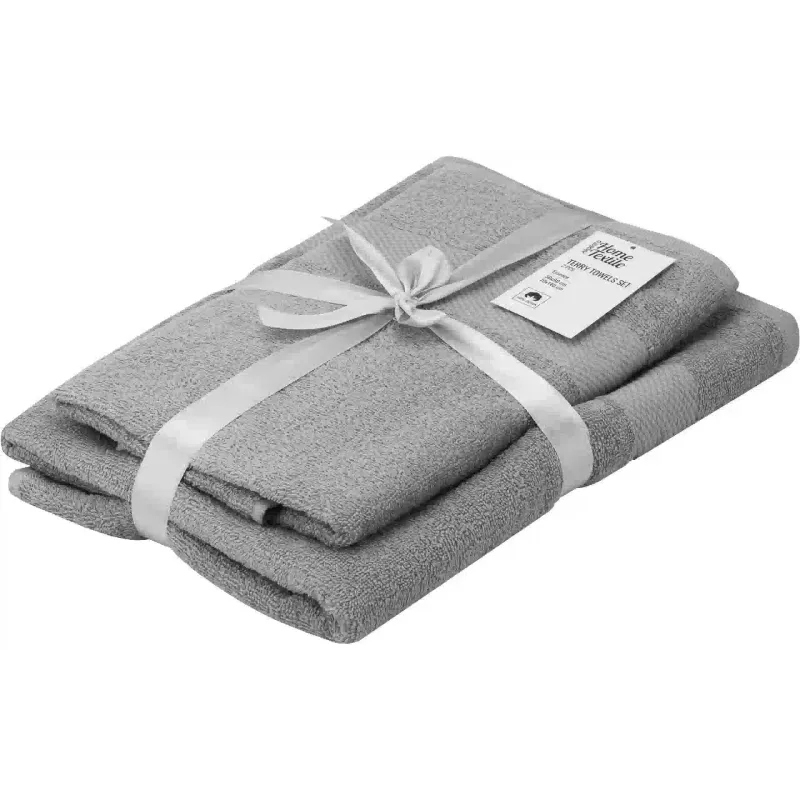 Toalha felpuda Ardesto Essence, Gray (ART2358GR)