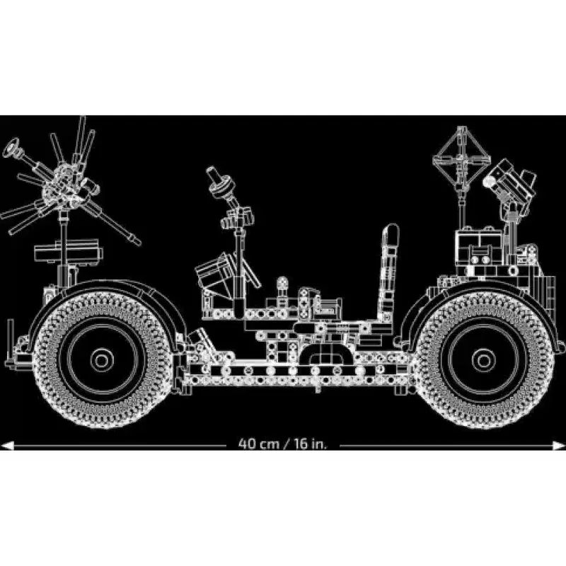 Konstruktor LEGO Technic NASA Apollo Lunar Roving Vehicle - LRV (42182)