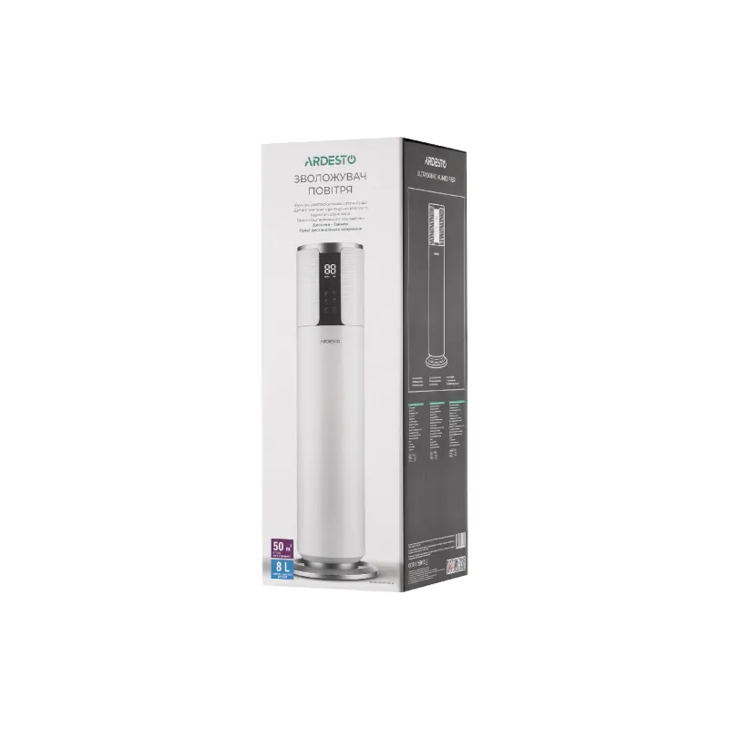Umidificador de ar Ardesto, White (USH-M-CNTRTCH-8L-W)