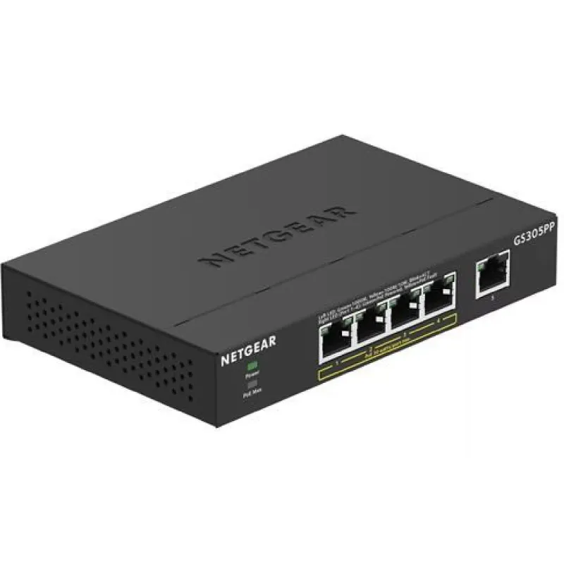 Комутатор Netgear  (GS305PP-300EUS)