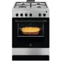 Gáztűzhely Electrolux, Stainless steel (LKG600001X)