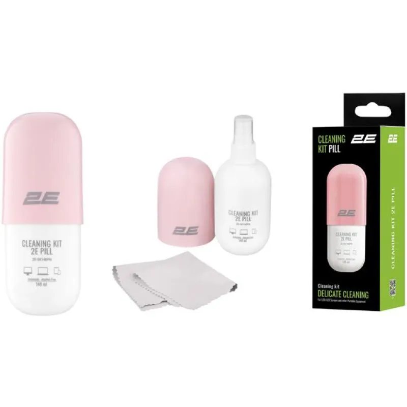 Tisztítókészlet irodai berendezésekhez 2E (2E-SK140PN)