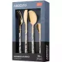 مجموعة أدوات المائدة Ardesto Gemini Marmo, Gold/White (AR1916MWS)