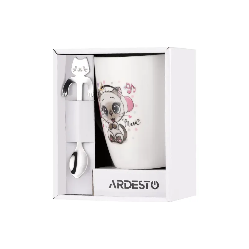 Taza Ardesto, White (AR3041BS)