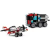 Konstruktőr LEGO Creator 3-in-1 Flatbed Truck with Helicopter (31146)