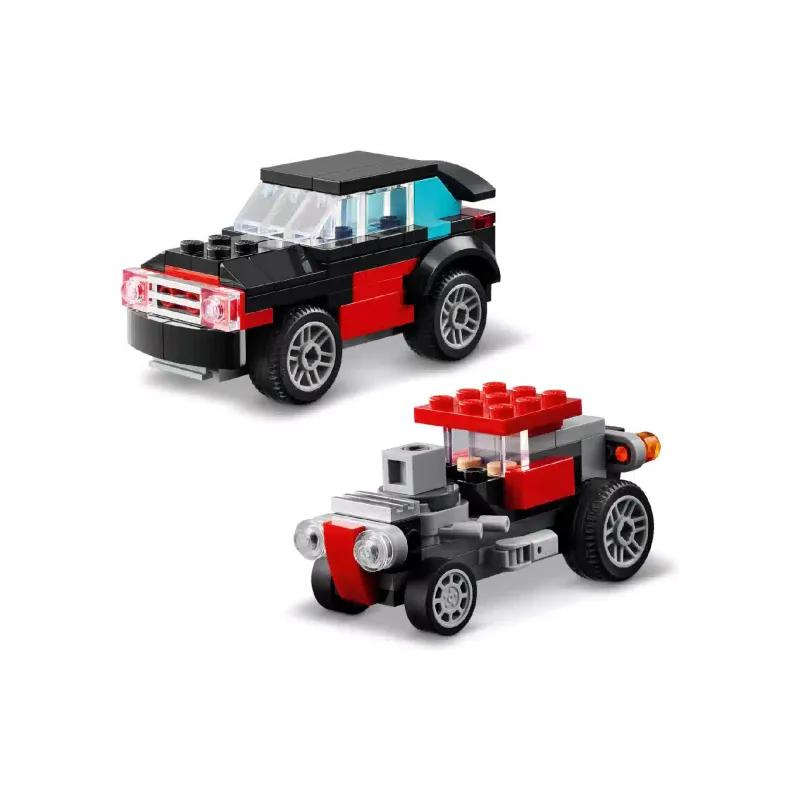 Konstruktőr LEGO Creator 3-in-1 Flatbed Truck with Helicopter (31146)