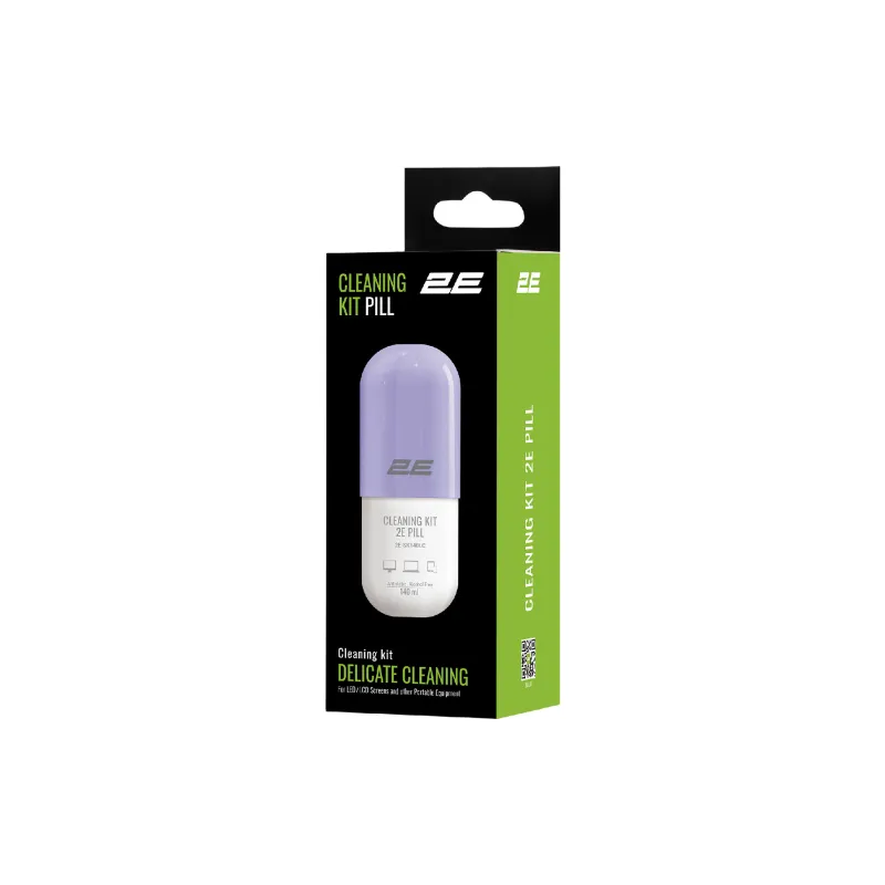 Tisztítókészlet irodai berendezésekhez 2E, Violet (2E-SK140LC)
