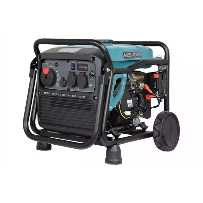 Генератор бензиновый инверторный Konner&Sohnen, 4 кВт, 1 фаза, электростартер (KS 4100i E)