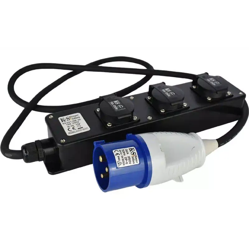 Adaptador de extensión Konner&Sohnen, Black (KSEX1.5M-3S)