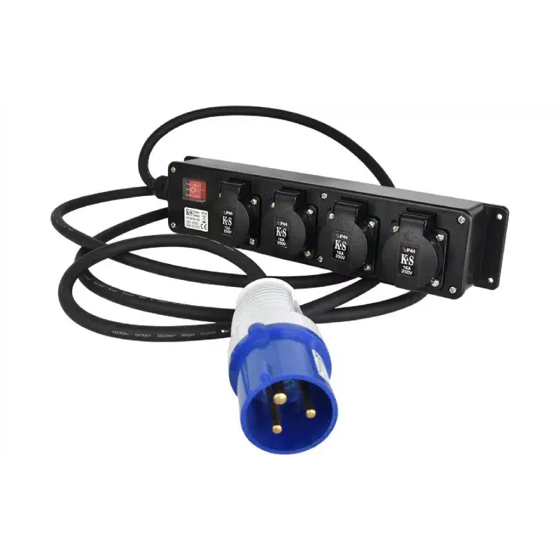 Adaptador de extensão Konner&Sohnen, Black (KSEX3M-4S)