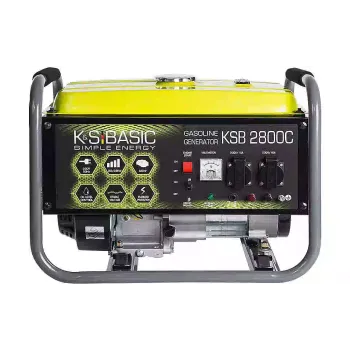 Генератор бензиновый ‎K&S Basic, 2.8 кВт, 1 фаза, руч старт (KSB 2800C)