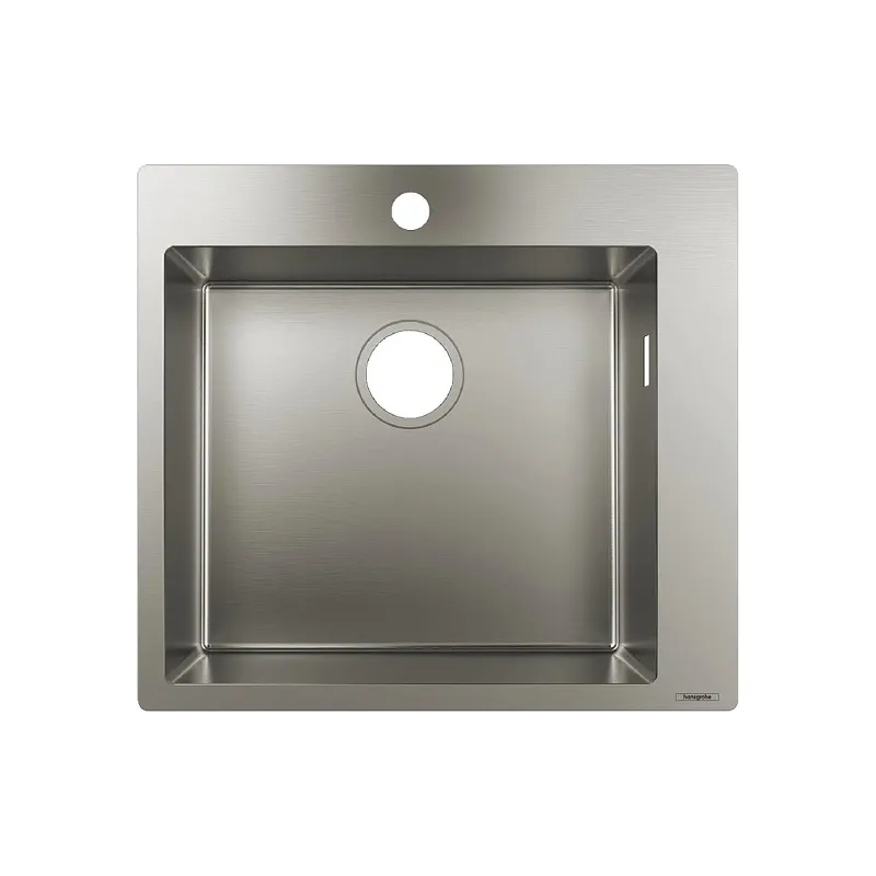 Кухненска мивка Hansgrohe, Stainless steel (43301801)