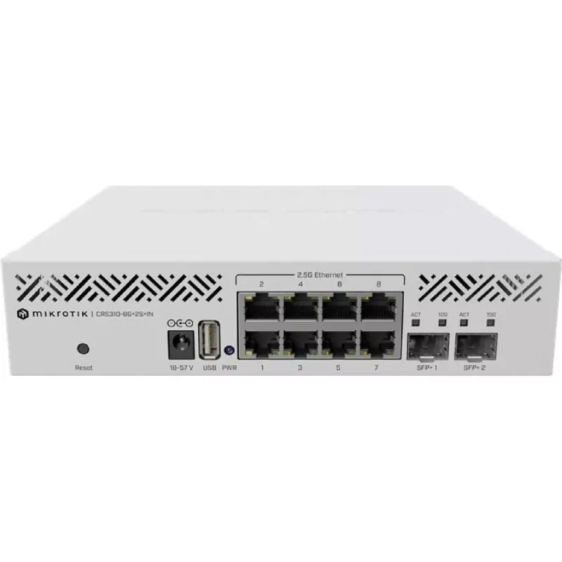يُحوّل MikroTiK (CRS310-8G+2S+IN)