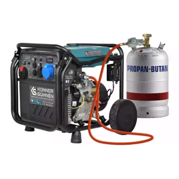 Generador inversor de gas-gasolina Konner&Sohnen (KS 8100iEG)