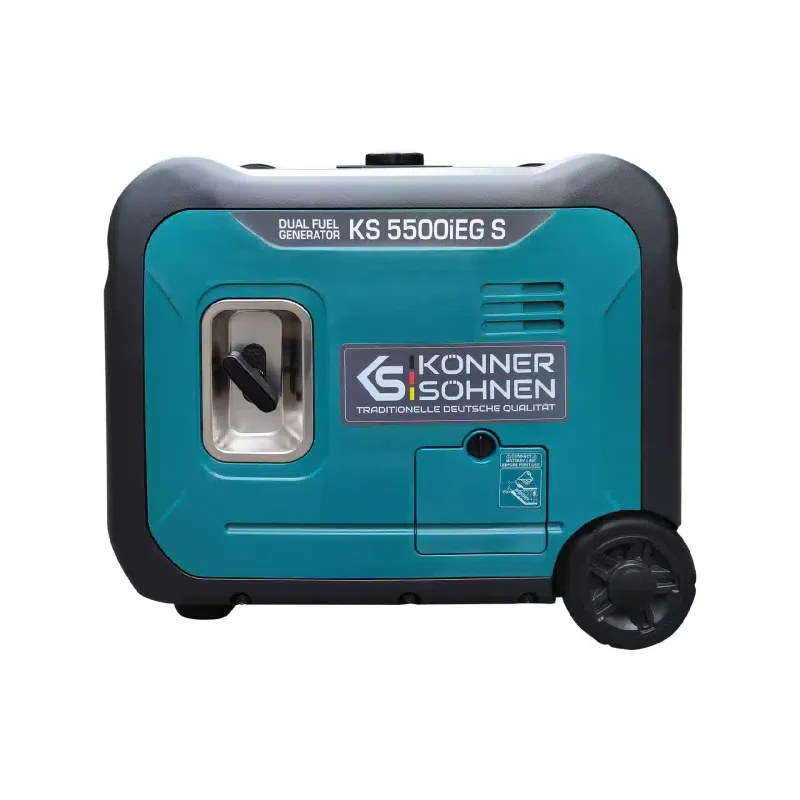 Генератор газо-бензиновий інверторний Konner&Sohnen (KS 5500iEG S), 5.5 кВт