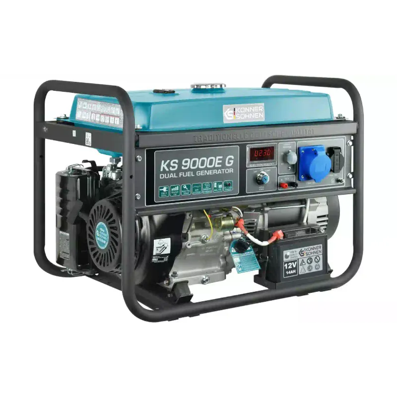 Gas-petrol generator Konner&Sohnen (KS 9000E G), 6.5 kW