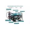 Генератор газо-бензиновый Konner&Sohnen, 2.9 кВт, 1 фаза, руч старт (KS 2900G)