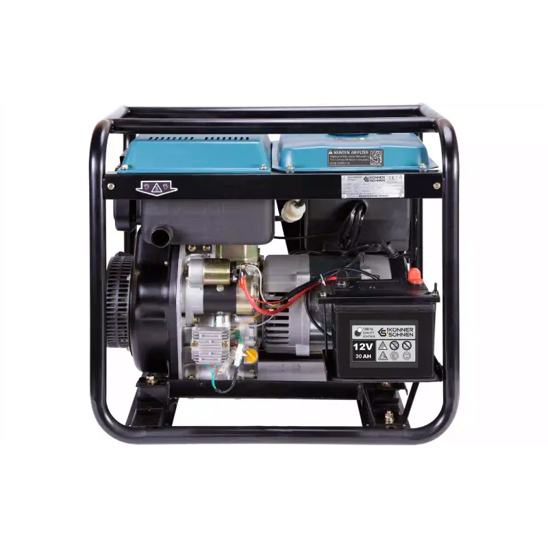 Генератор дизельный Konner&Sohnen EURO V, 6.5 кВт, 1/3 фазы, АВР, электростартер (KS 9100HDE 1/3 ATSR)