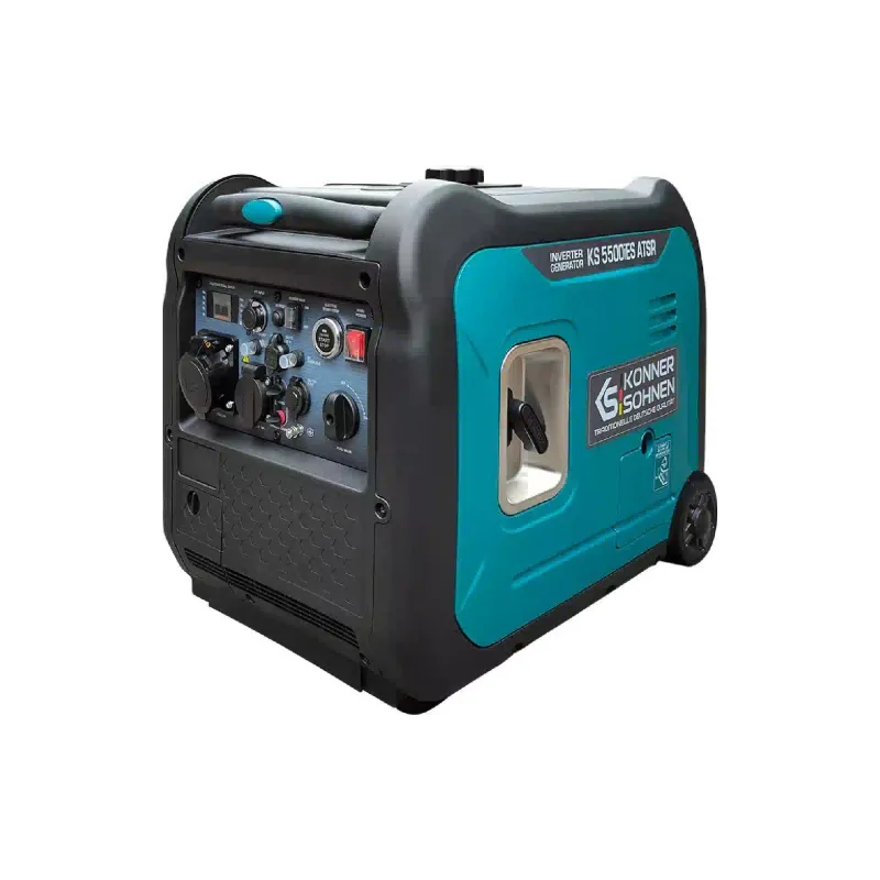 Генератор бензиновый инверторный Konner&Sohnen, 5.5 кВт, 1 фаза, АВР, электростартер (KS 5500iE S ATSR)