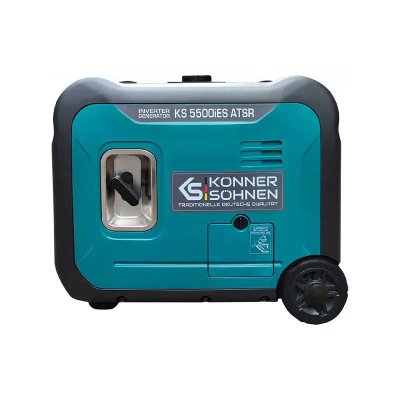 Генератор бензиновый инверторный Konner&Sohnen, 5.5 кВт, 1 фаза, АВР, электростартер (KS 5500iE S ATSR)