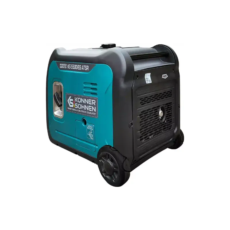Генератор бензиновый инверторный Konner&Sohnen, 5.5 кВт, 1 фаза, АВР, электростартер (KS 5500iE S ATSR)