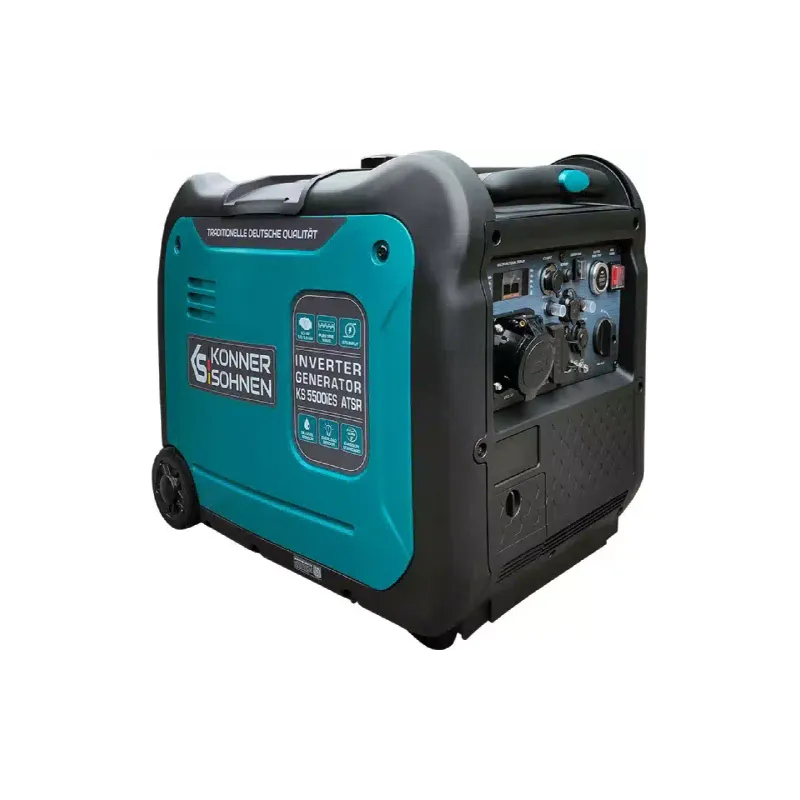 Генератор бензиновый инверторный Konner&Sohnen, 5.5 кВт, 1 фаза, АВР, электростартер (KS 5500iE S ATSR)