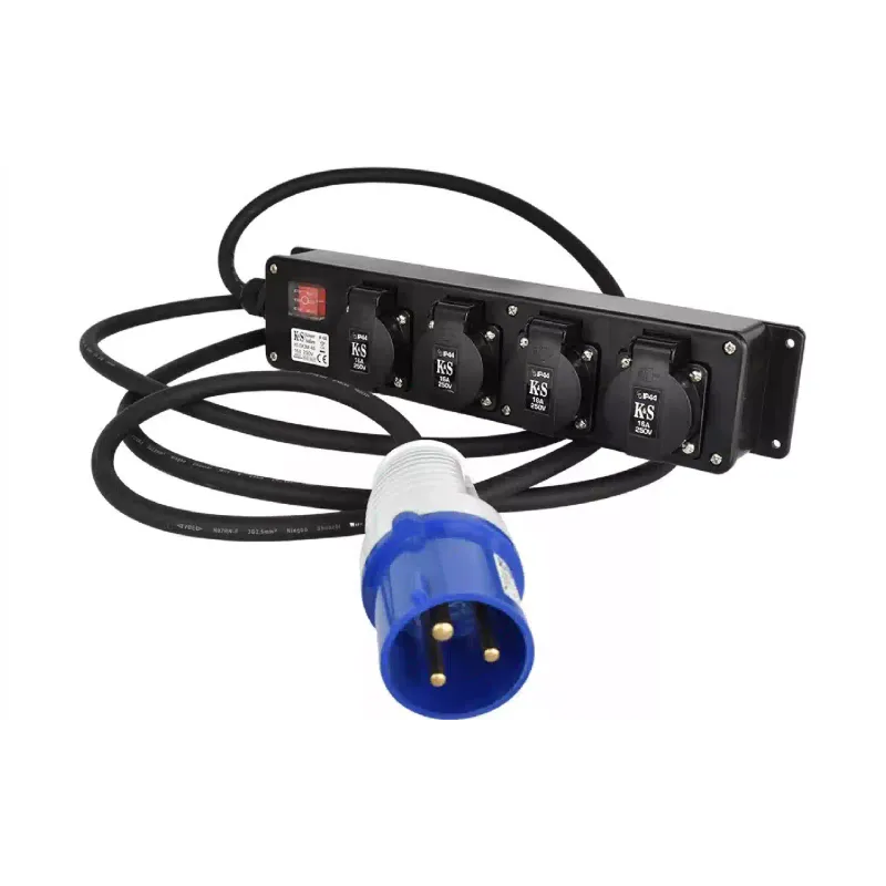 Adaptador de extensão Konner&Sohnen, Black (KSEX3M-4S)