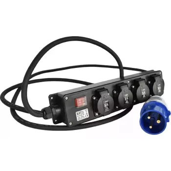 Adaptador de extensión Konner&Sohnen, Black (KSEX3M-4S)