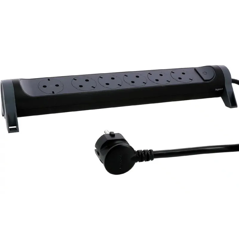 Cable de extensión de red Legrand, Black (694540)