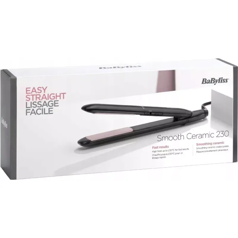 Alisador de cabelo Babyliss, Black (ST241E)