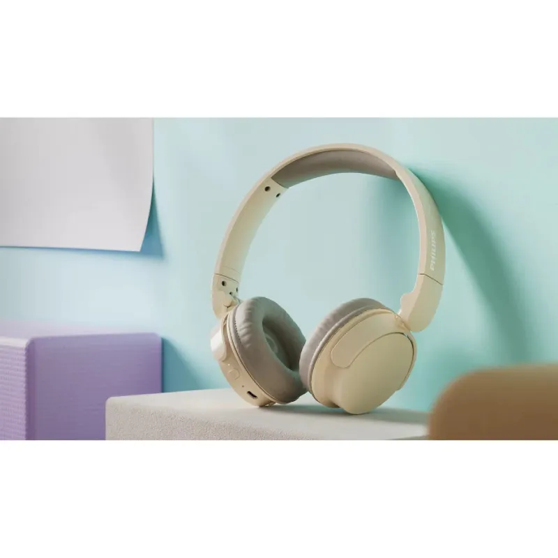 سماعات الرأس Philips, Beige (TAH3209BG/00)