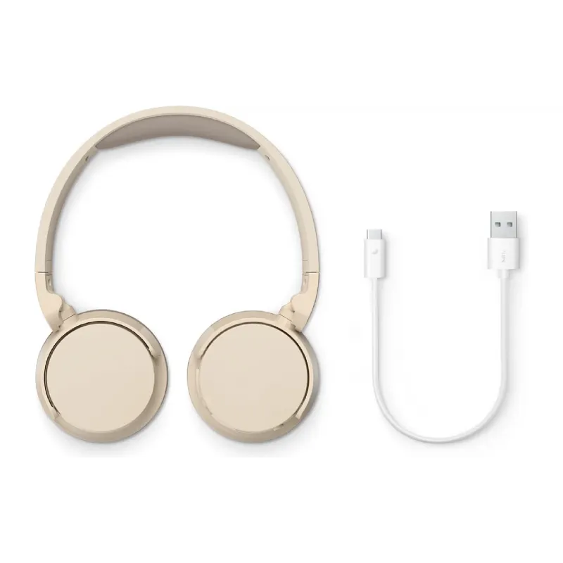 سماعات الرأس Philips, Beige (TAH3209BG/00)