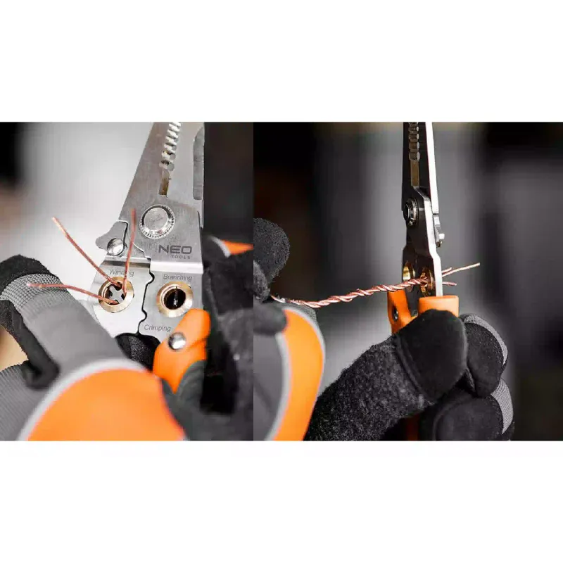 Alicate de crimpagem para terminais Neo Tools (01-549)