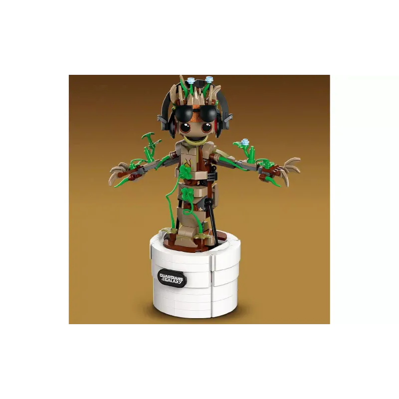 Konstruktor LEGO Super Heroes Marvel Dancing Groot (76297)
