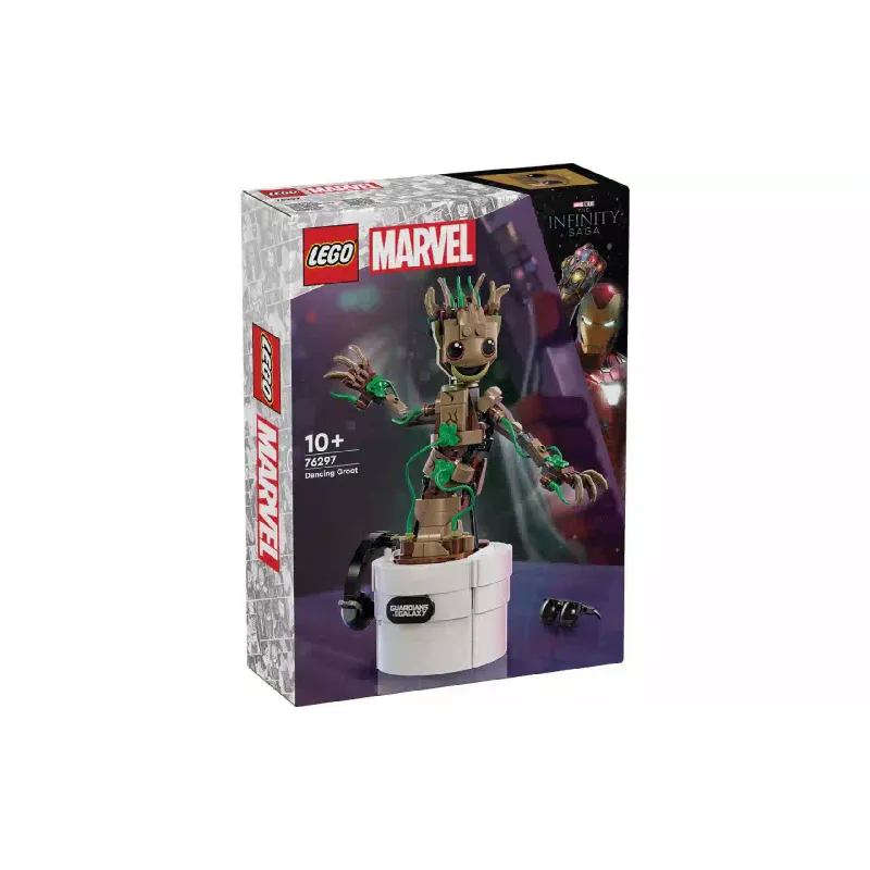 Konstruktor LEGO Super Heroes Marvel Dancing Groot (76297)
