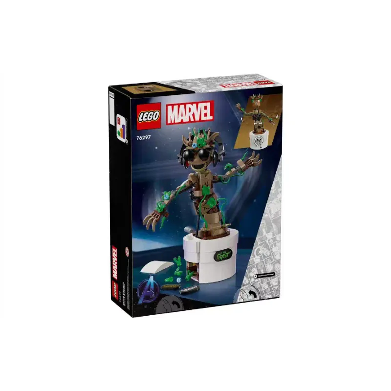 Konstruktor LEGO Super Heroes Marvel Dancing Groot (76297)