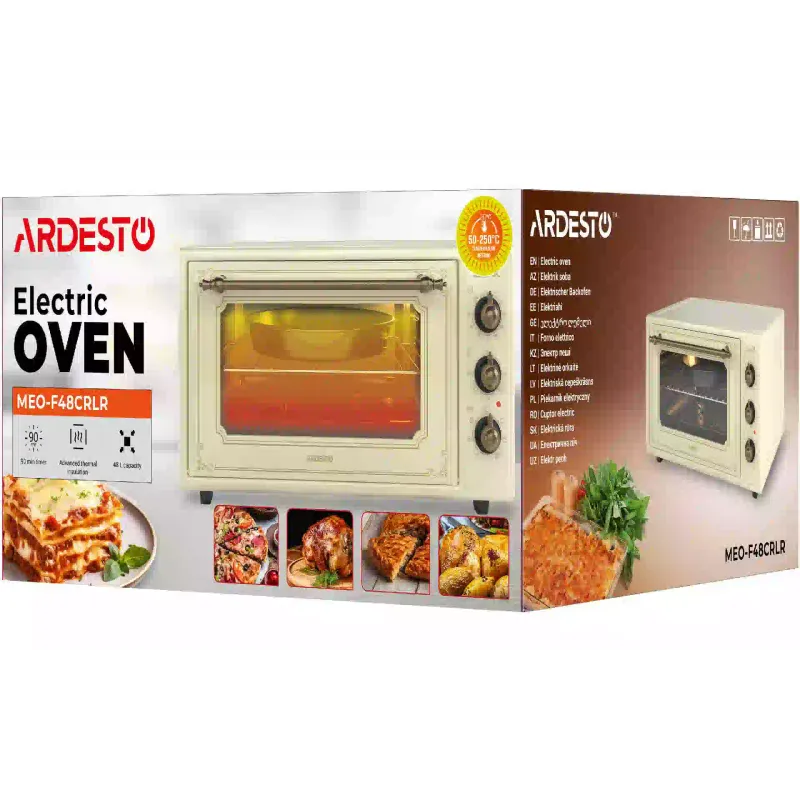 Електропіч Ardesto (MEO-F48CRLR), Cream