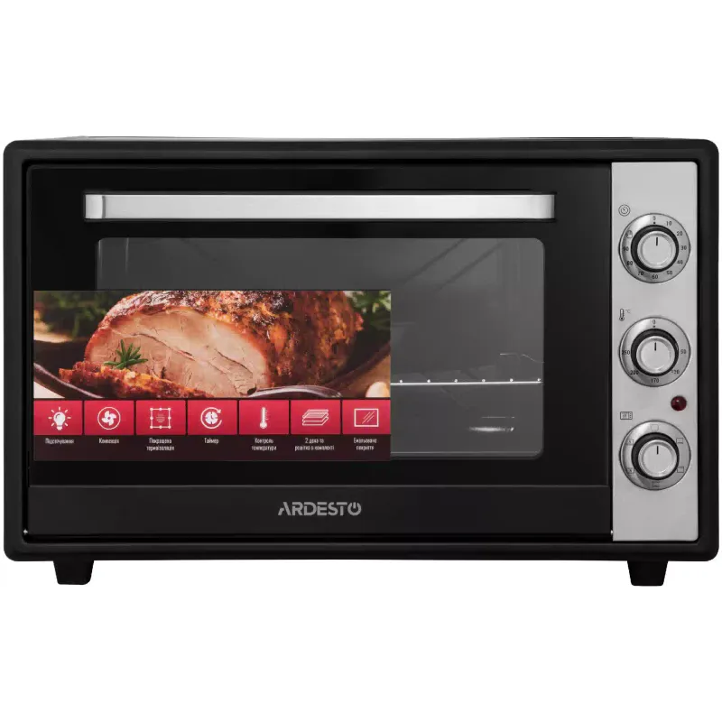 Električna peč Ardesto, Black (MEO-F60CB)